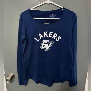 Grand Valley State University GVSU athletics long sleeve yoga tee